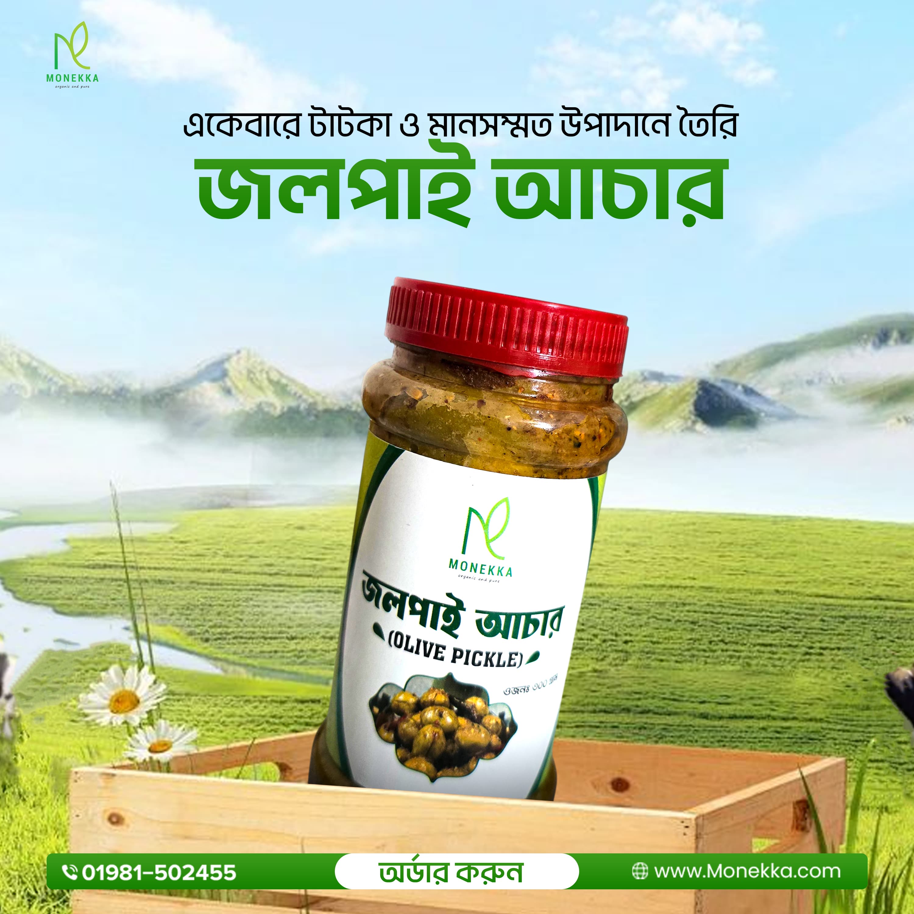 দেশি জলপাইয়ের আচার (Homemade Olive Pickle)